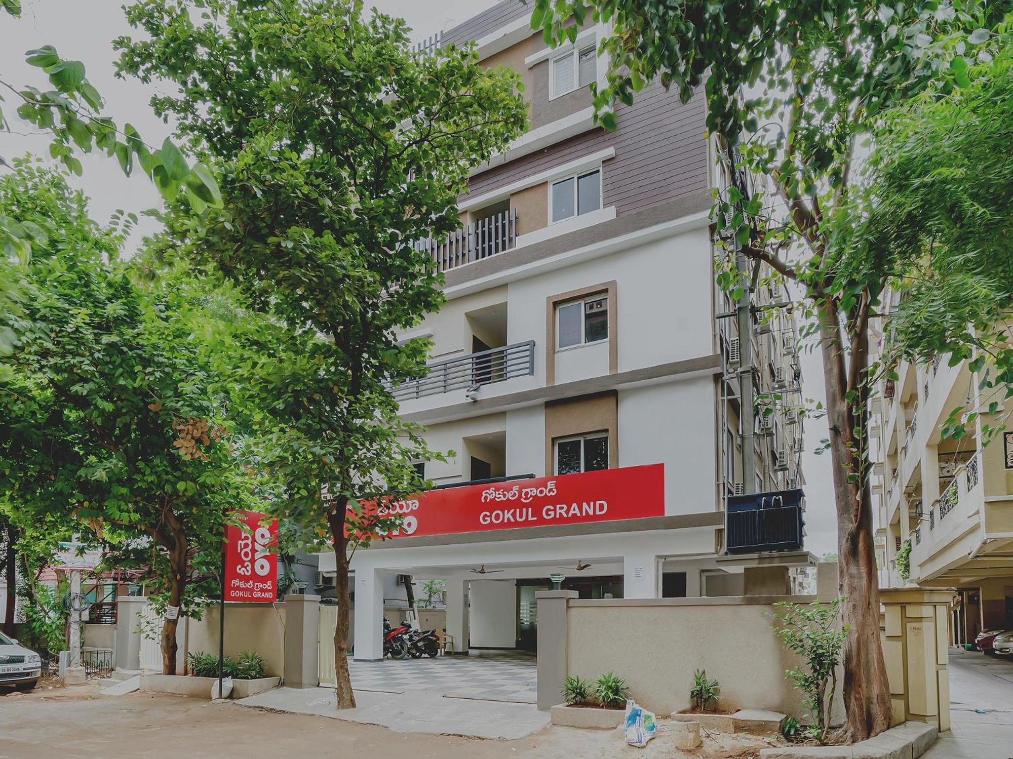 Hotel O Gokul Grand Near Sr Nagar Police Station Haidarábád Kültér fotó
